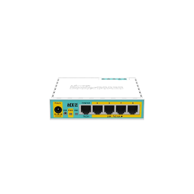 روتر میکروتیک hEX PoE lite
